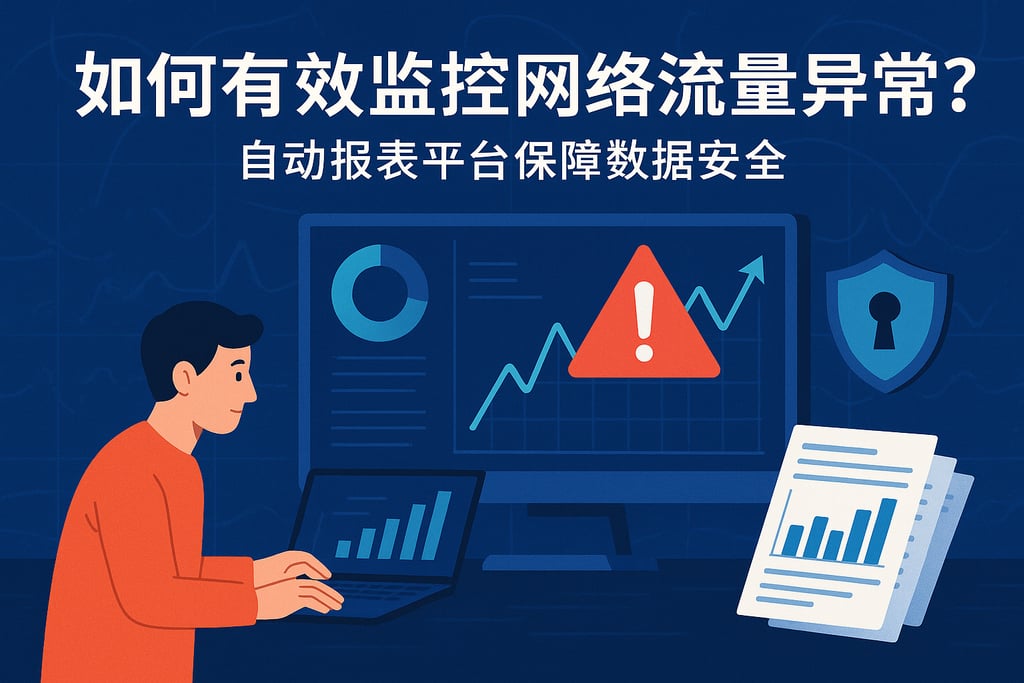 如何有效监控网络流量异常？自动报表平台保障数据安全