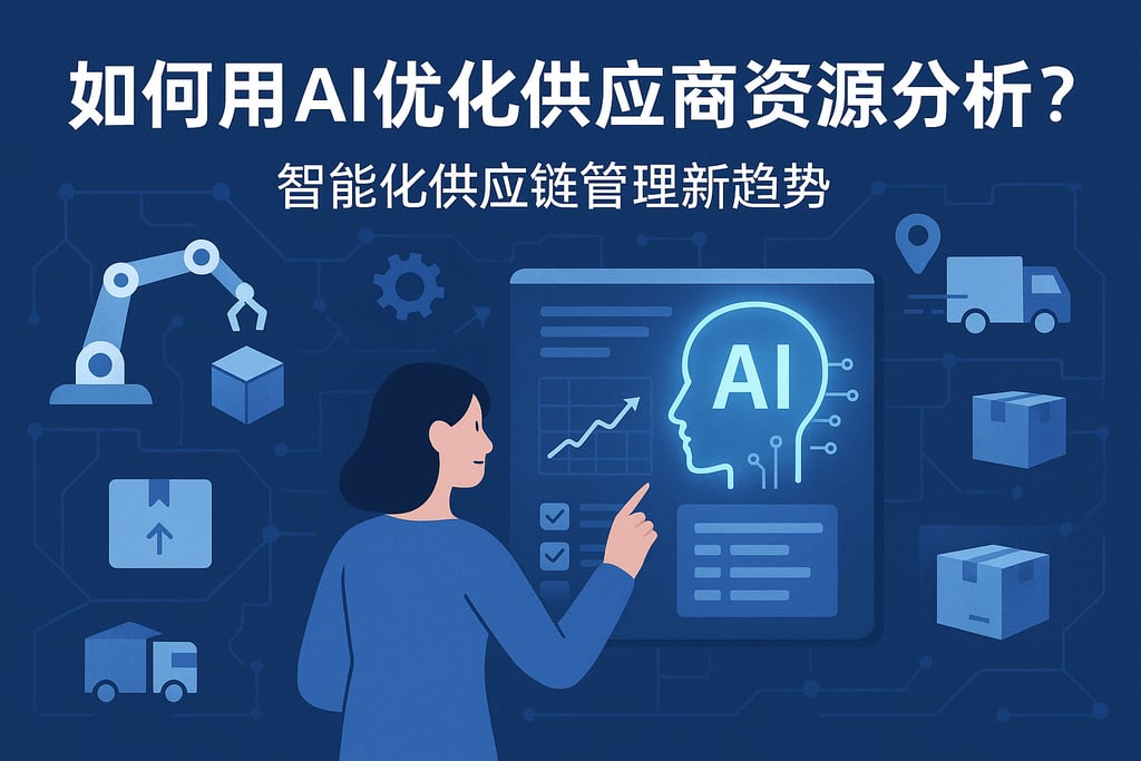 如何用AI优化供应商资源分析？智能化供应链管理新趋势
