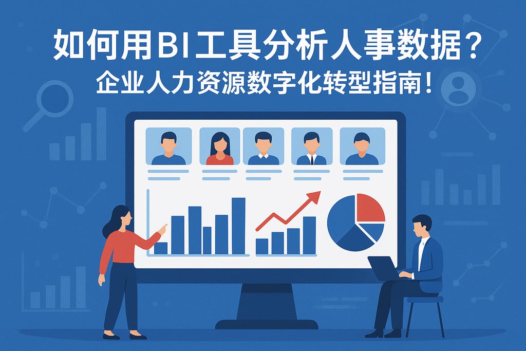 如何用BI工具分析人事数据？企业人力资源数字化转型指南！