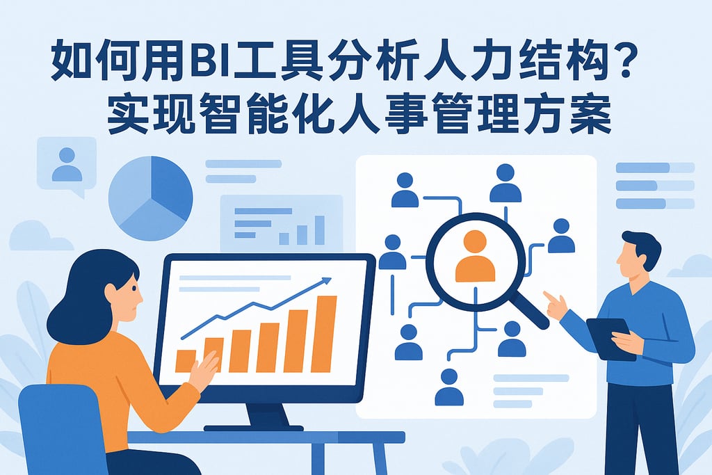 如何用BI工具分析人力结构？实现智能化人事管理方案