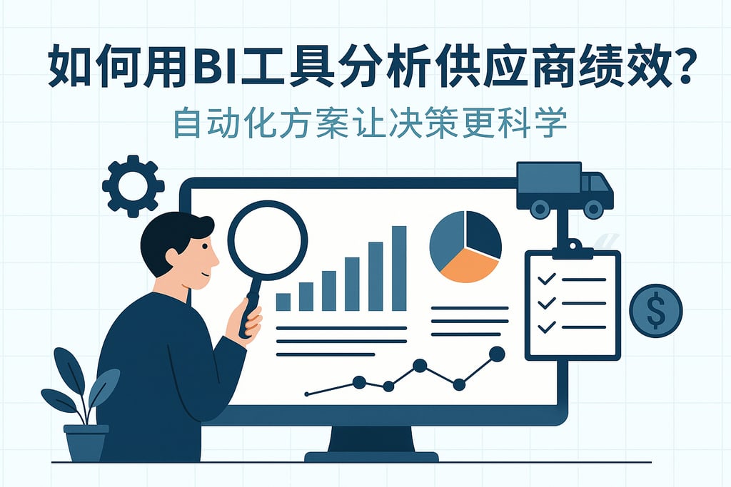如何用BI工具分析供应商绩效？自动化方案让决策更科学