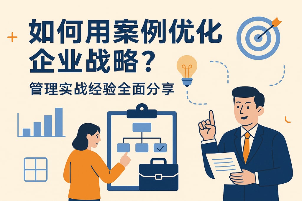 如何用案例优化企业战略？管理实战经验全面分享