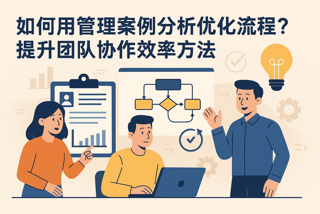如何用管理案例分析优化流程？提升团队协作效率方法