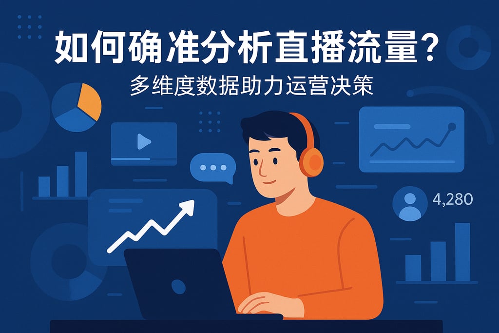 如何精准分析直播流量？多维度数据助力运营决策