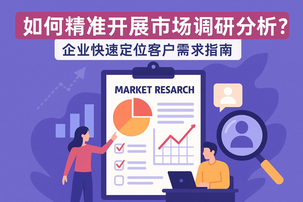 如何精准开展市场调研分析？企业快速定位客户需求指南