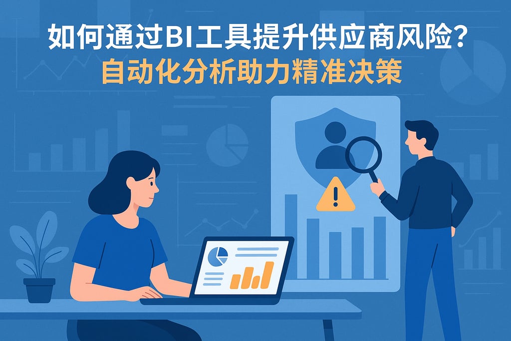 如何通过BI工具提升供应商风险？自动化分析助力精准决策