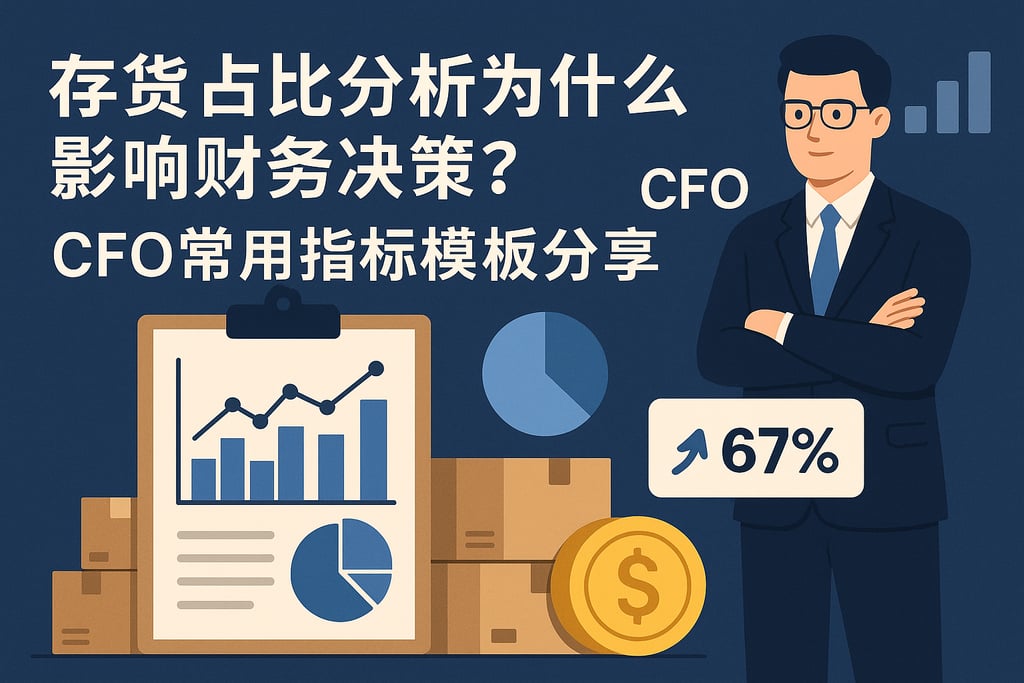 存货占比分析为什么影响财务决策？CFO常用指标模板分享