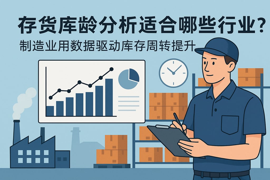 存货库龄分析适合哪些行业？制造业用数据驱动库存周转提升