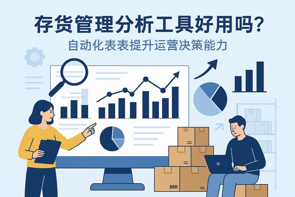 存货管理分析工具好用吗？自动化报表提升运营决策能力