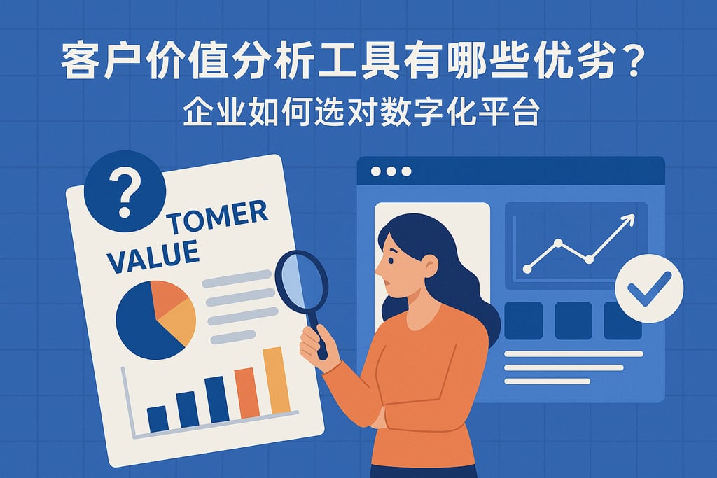 客户价值分析工具有哪些优劣？企业如何选对数字化平台