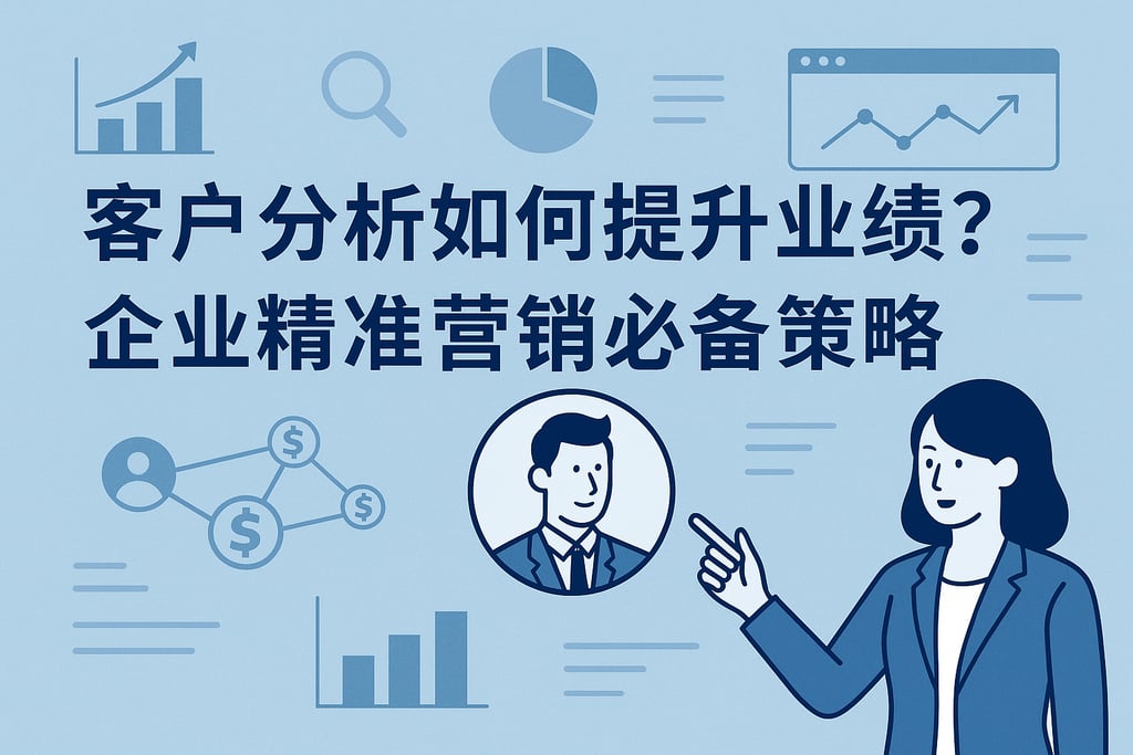 客户分析如何提升业绩？企业精准营销必备策略