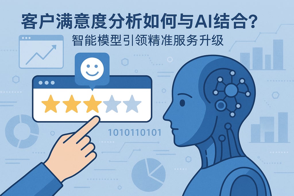 客户满意度分析如何与AI结合？智能模型引领精准服务升级