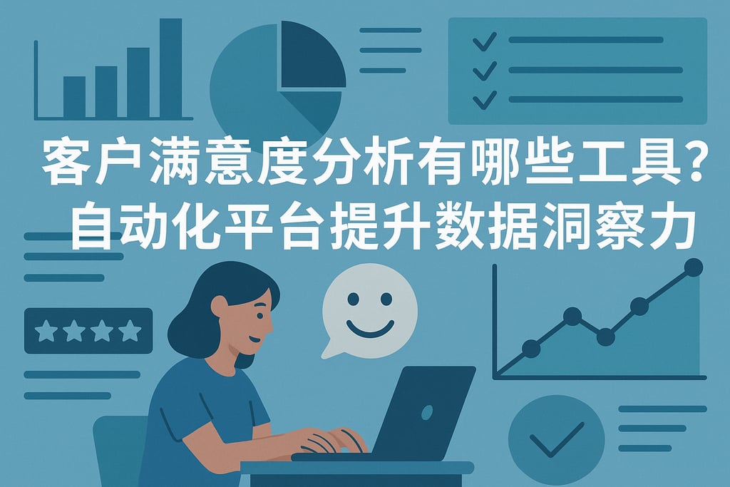客户满意度分析有哪些工具？自动化平台提升数据洞察力