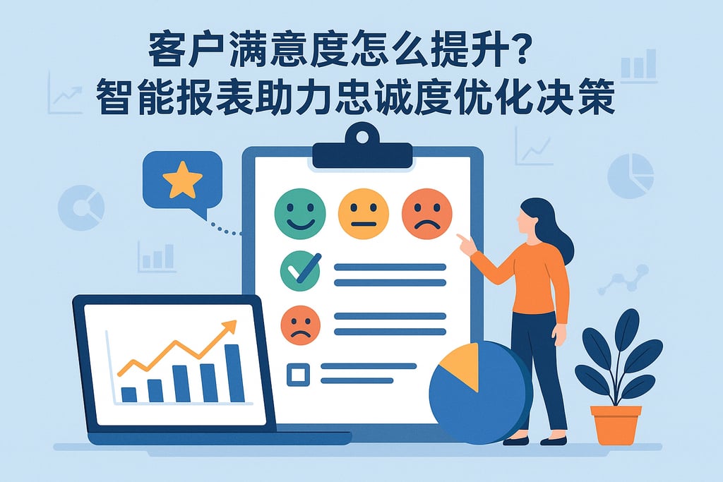 客户满意度怎么提升？智能报表助力忠诚度优化决策