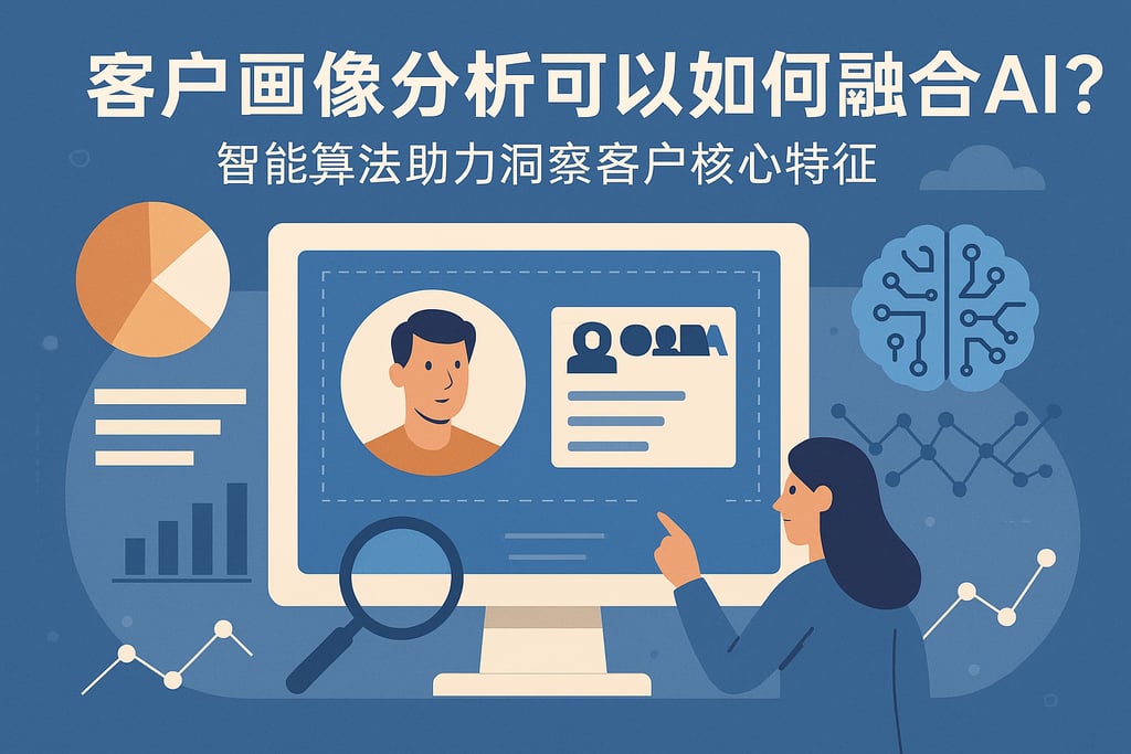 客户画像分析可以如何融合AI？智能算法助力洞察客户核心特征