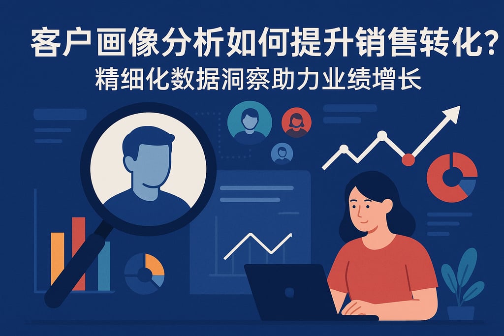 客户画像分析如何提升销售转化？精细化数据洞察助力业绩增长