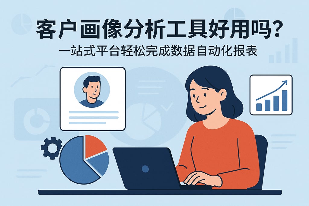 客户画像分析工具好用吗？一站式平台轻松完成数据自动化报表