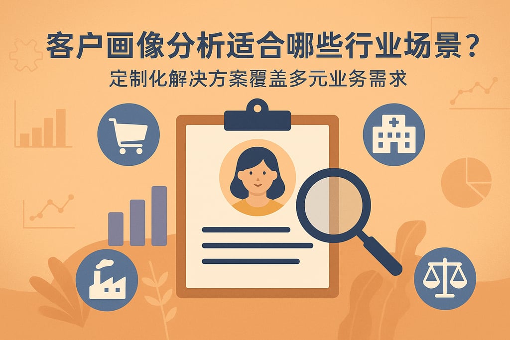 客户画像分析适合哪些行业场景？定制化解决方案覆盖多元业务需求