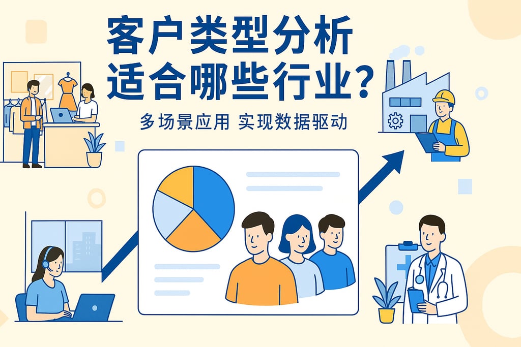 客户类型分析适合哪些行业？多场景应用实现数据驱动