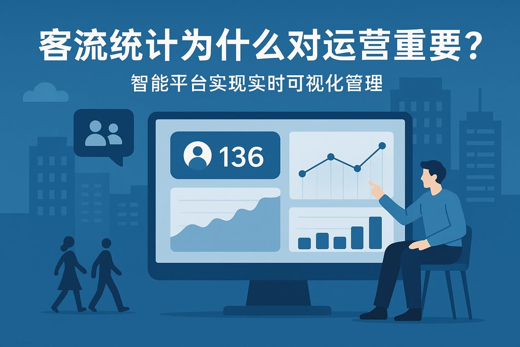 客流统计为什么对运营重要？智能平台实现实时可视化管理