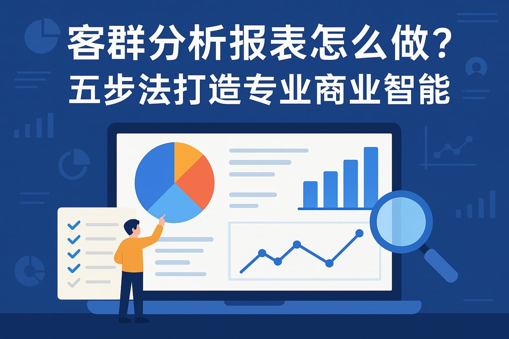 客群分析报表怎么做？五步法打造专业商业智能