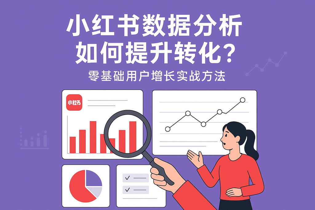 小红书数据分析如何提升转化？零基础用户增长实战方法
