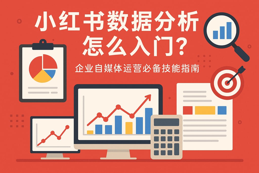 小红书数据分析怎么入门？企业自媒体运营必备技能指南