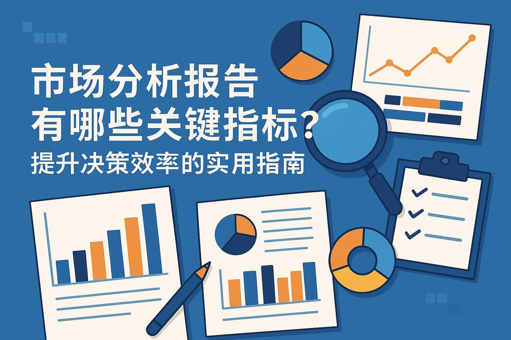 市场分析报告有哪些关键指标？提升决策效率的实用指南