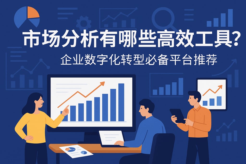 市场分析有哪些高效工具？企业数字化转型必备平台推荐