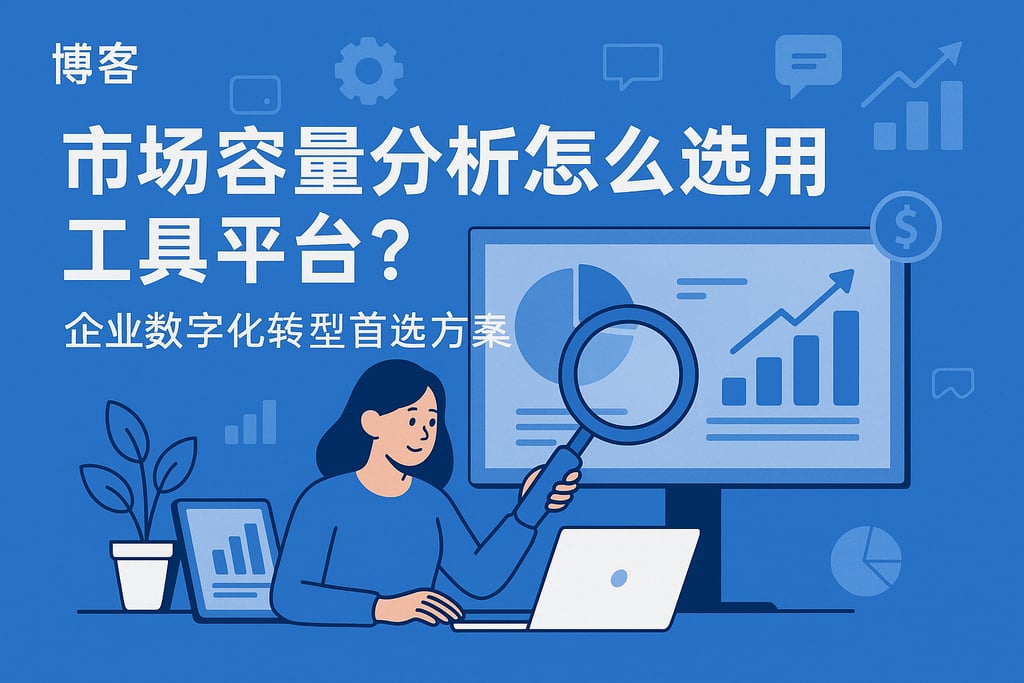 市场容量分析怎么选用工具平台？企业数字化转型首选方案