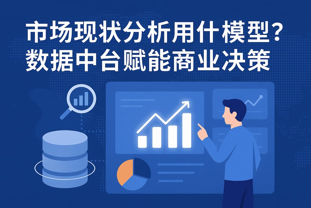 市场现状分析用什么模型？数据中台赋能商业决策