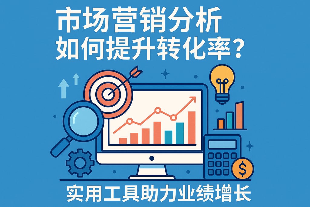 市场营销分析如何提升转化率？实用工具助力业绩增长