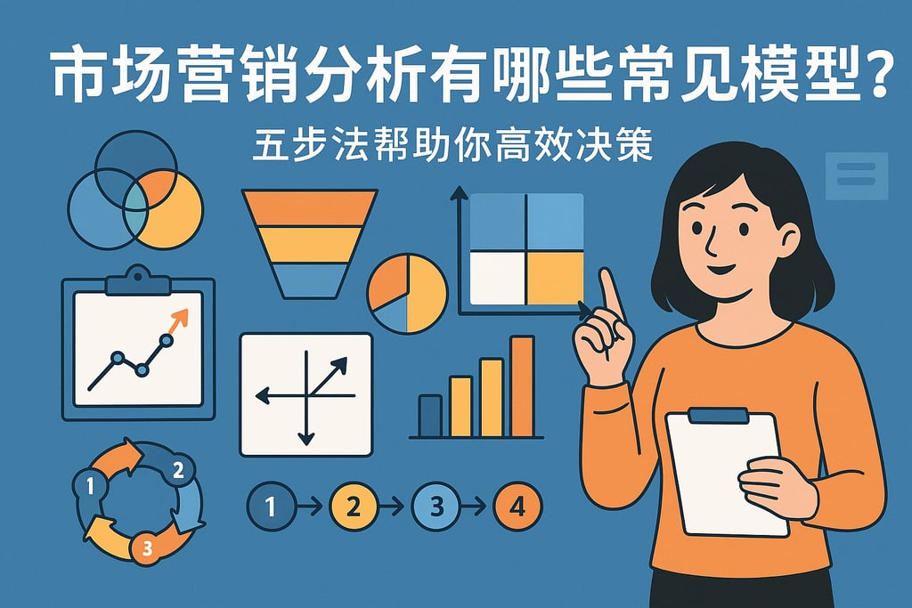 市场营销分析有哪些常见模型？五步法帮助你高效决策