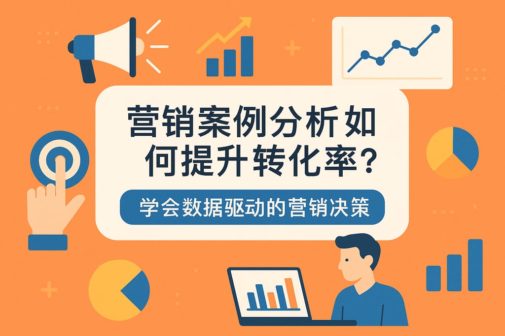 市场营销案例分析如何提升转化率？学会数据驱动的营销决策