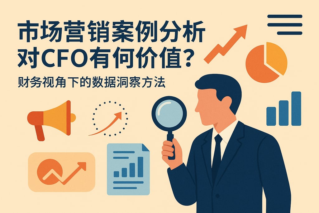 市场营销案例分析对CFO有何价值？财务视角下的数据洞察方法