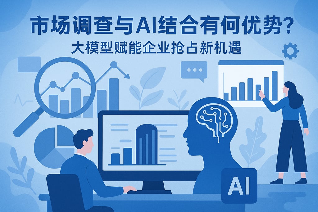 市场调查与AI结合有何优势？大模型赋能企业抢占新机遇
