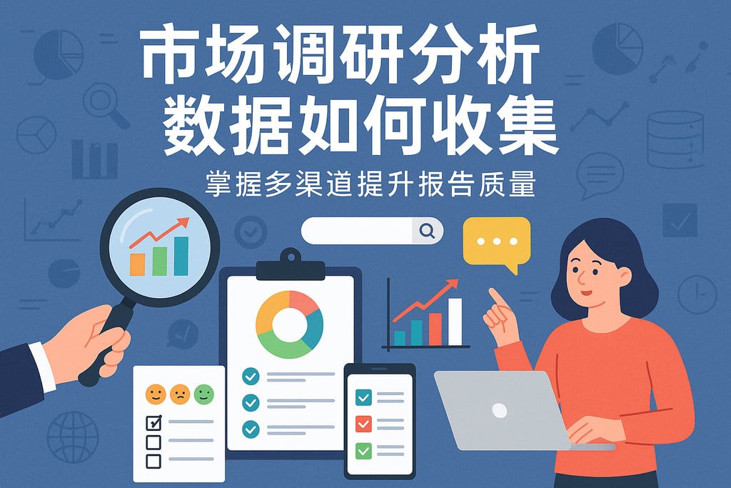 市场调研分析数据如何收集？掌握多渠道提升报告质量