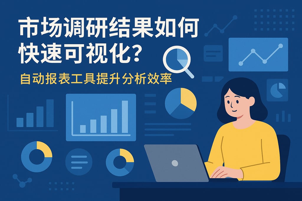 市场调研结果如何快速可视化？自动报表工具提升分析效率