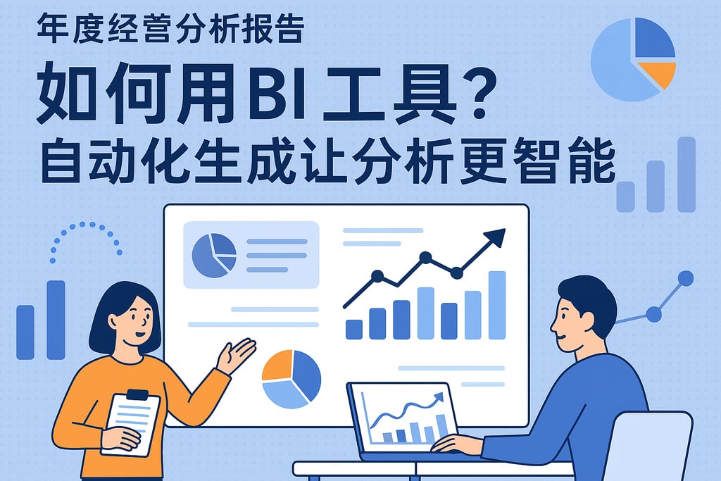 年度经营分析报告如何用BI工具？自动化生成让分析更智能