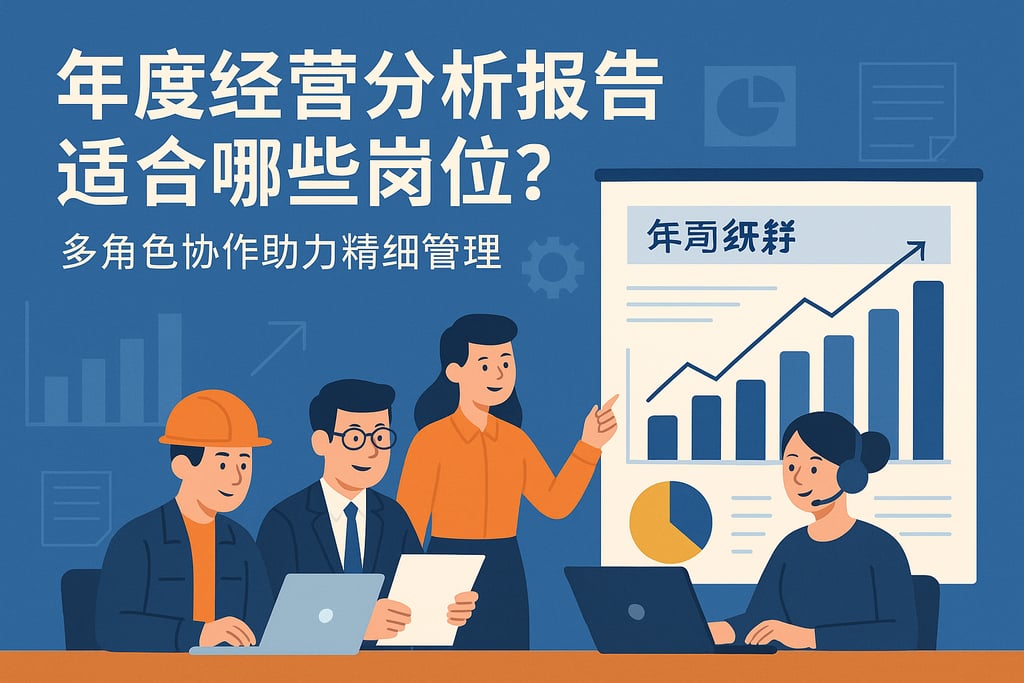 年度经营分析报告适合哪些岗位？多角色协作助力精细管理