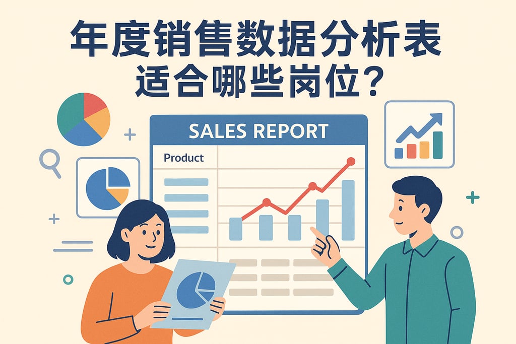 年度销售数据分析表适合哪些岗位？非技术人员轻松掌握数据利器