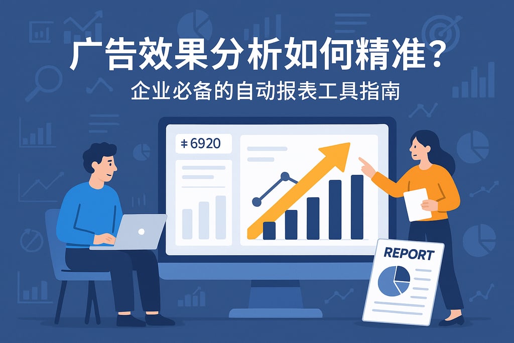 广告效果分析如何精准？企业必备的自动报表工具指南