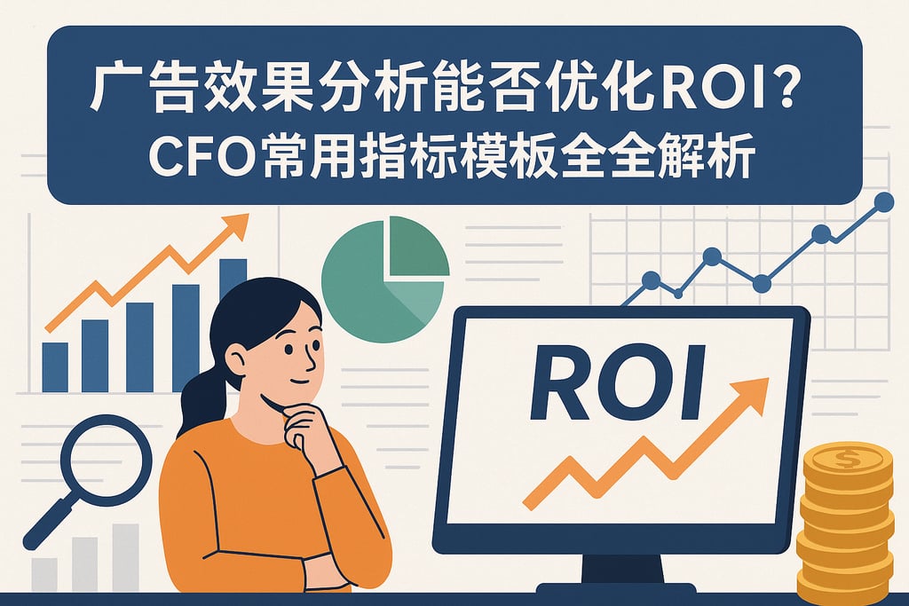 广告效果分析能否优化ROI？CFO常用指标模板全解析