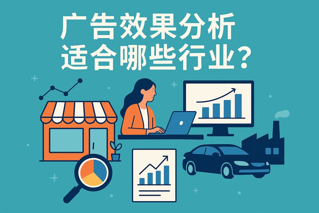 广告效果分析适合哪些行业？按场景业务需求深度解读