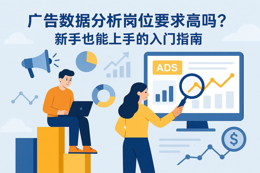 广告数据分析岗位要求高吗？新手也能上手的入门指南