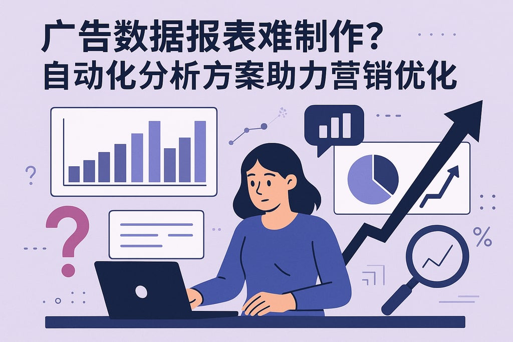 广告数据报表难制作？自动化分析方案助力营销优化