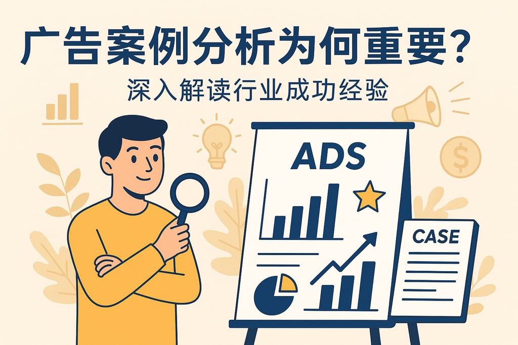 广告案例分析为何重要？深入解读行业成功经验