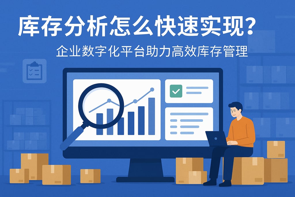 库存分析怎么快速实现？企业数字化平台助力高效库存管理