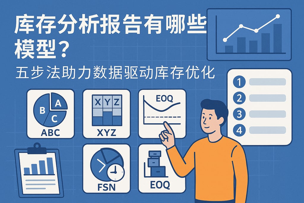 库存分析报告有哪些模型？五步法助力数据驱动库存优化