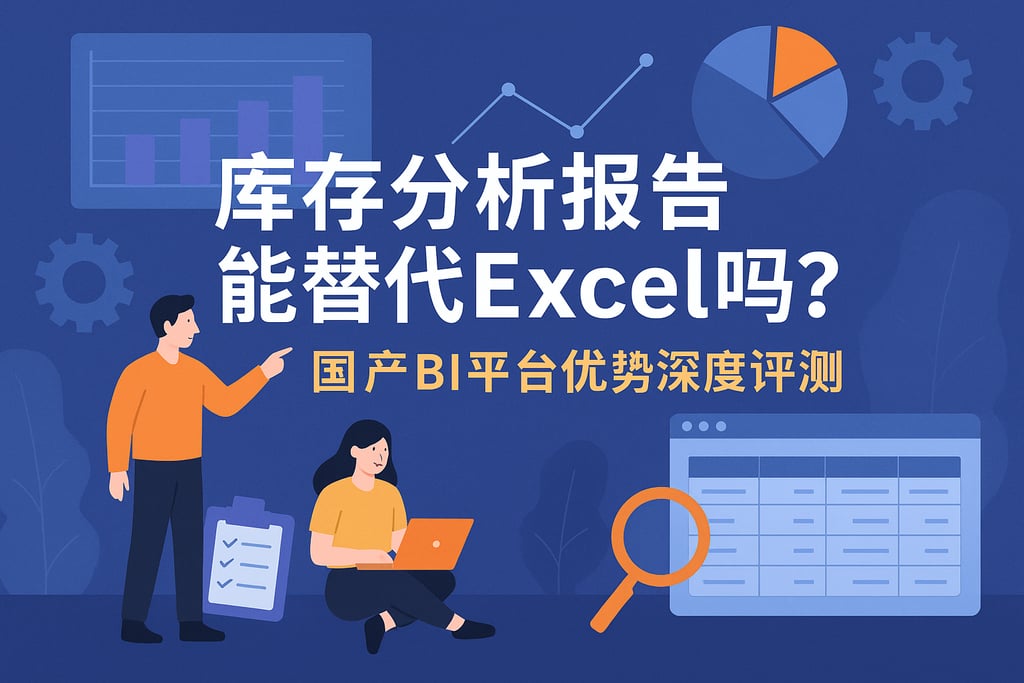 库存分析报告能替代Excel吗？国产BI平台优势深度评测